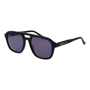 Replay Black Plastic Men's Sunglasses